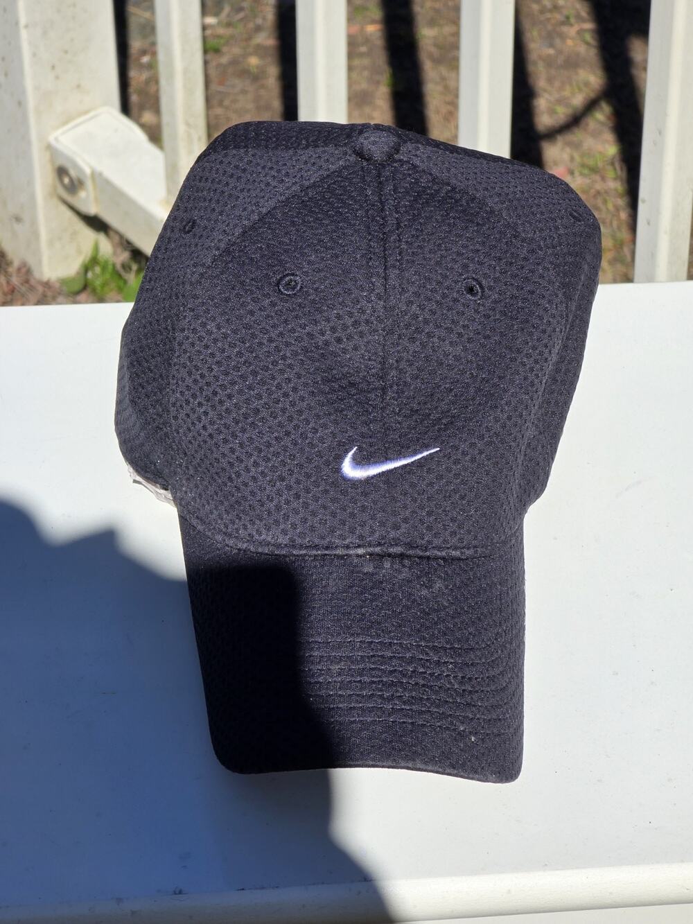Vintage Nike Tailwind Hat Cap Strap Back Blue Dri-Fit 6 Panel Adjustable Y2K